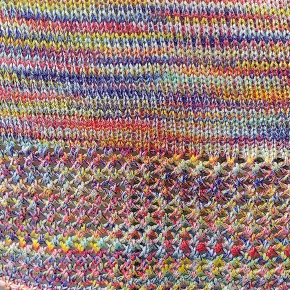 JohnPaulRichard Colorful Crochet Sweater - Picture 2 of 8